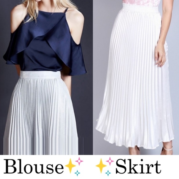 Cold Shoulder Chiffon Ruffle Blouse | Coming Soon - Picture 5 of 6